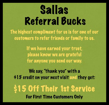 Referral Bucks | $15 Off On First Visit